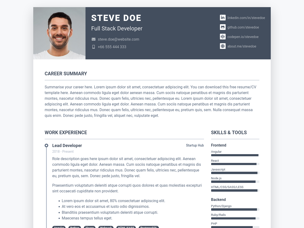 webketje/metalsmith-starter-resume